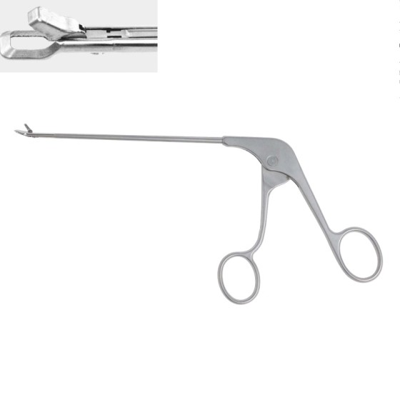 关节镜-方形咬口钳-直型蓝钳-规格- 3.2mm × 120mm